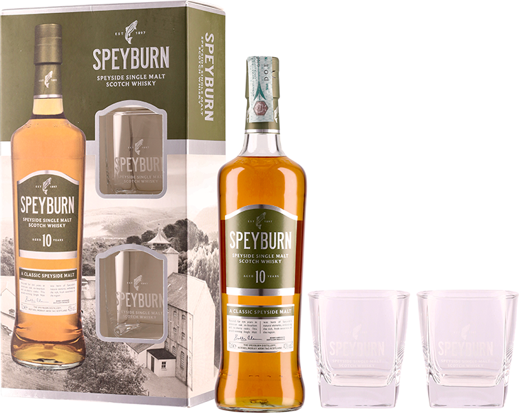SPEYBURN 10 YO GLASS PACK